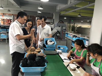 協(xié)會拜訪天創(chuàng)時尚鞋業(yè)股份 技術(shù)交流紀(jì)實